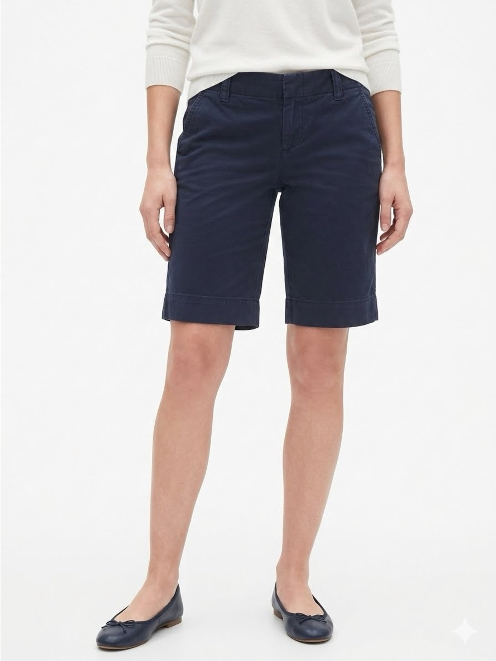 GAP Favorite Chino in Navy Blue Lt Distress Size 6 $60 EUC KL